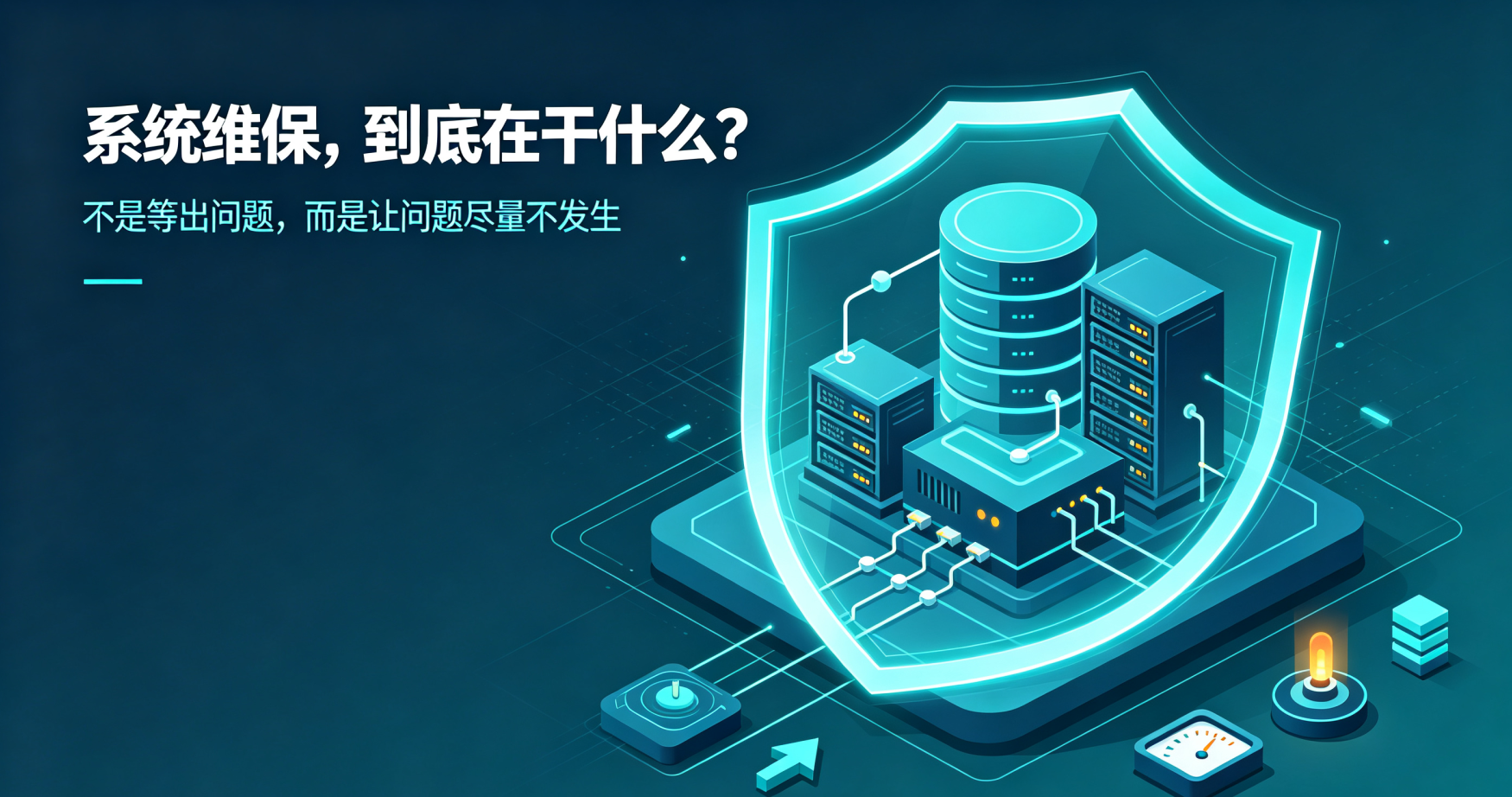 系统上线稳定为什么还要花钱做维保？
